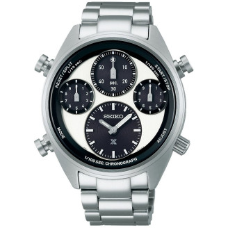 Prospex Panda 100th of a Second Speedtimer Solar Chronograph SFJ001P1